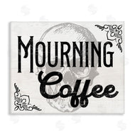 Stupell Studio | Mourning Coffee Skull