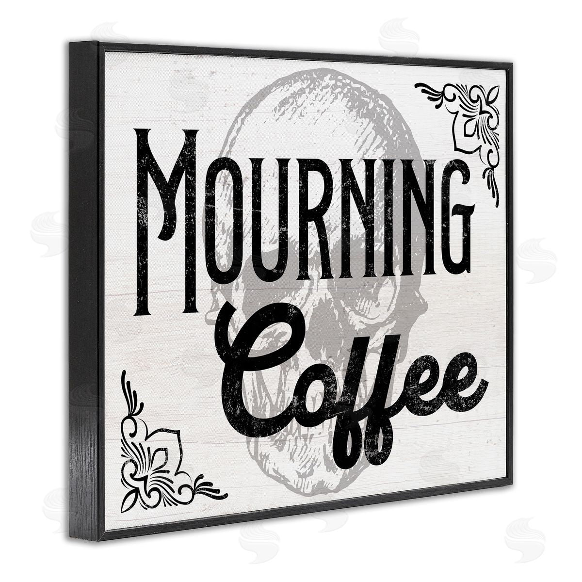 Stupell Studio | Mourning Coffee Skull
