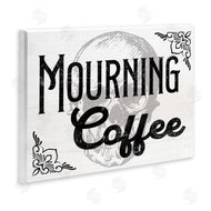 Stupell Studio | Mourning Coffee Skull