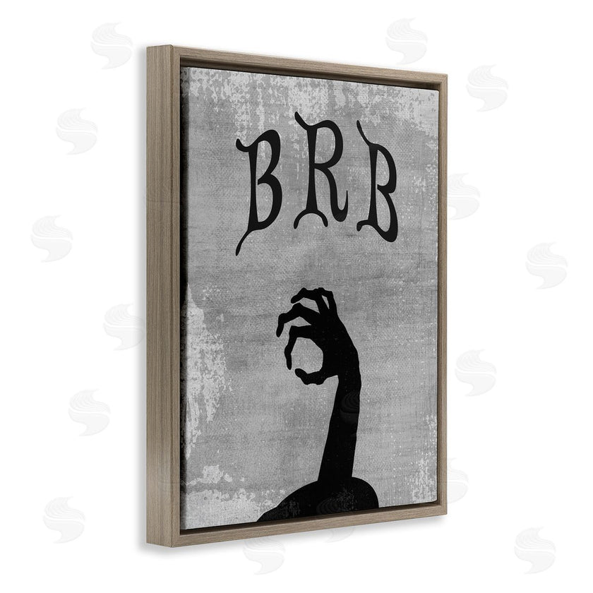 Stupell Studio | BRB Zombie Graveyard