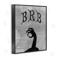Stupell Studio | BRB Zombie Graveyard