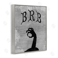 Stupell Studio | BRB Zombie Graveyard