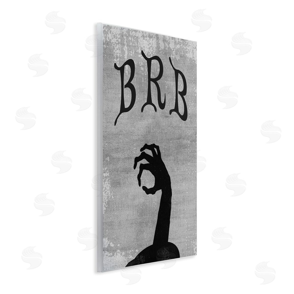Stupell Studio | BRB Zombie Graveyard