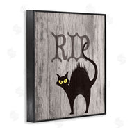 Stupell Studio | RIP Halloween Cat