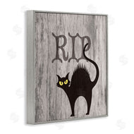 Stupell Studio | RIP Halloween Cat