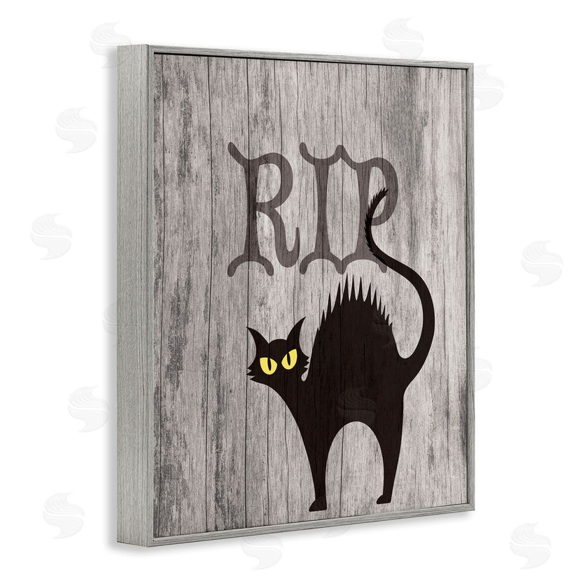 Stupell Studio | RIP Halloween Cat