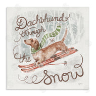 Mary Urban | Dachshund Through Snow