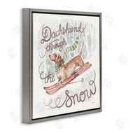 Mary Urban | Dachshund Through Snow