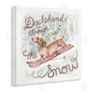 Mary Urban | Dachshund Through Snow