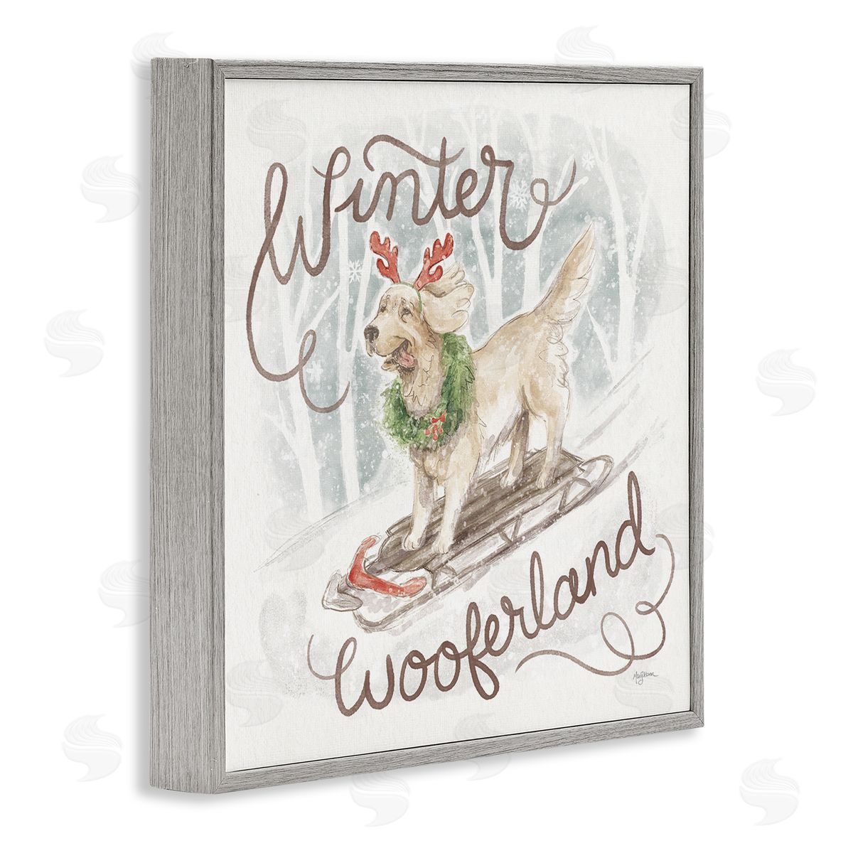 Mary Urban | Winter Wooferland Dog