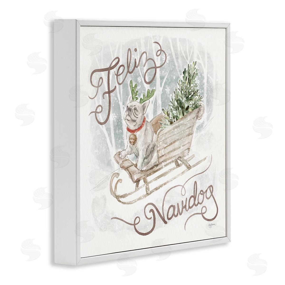 Mary Urban | Feliz Navidog Bulldog