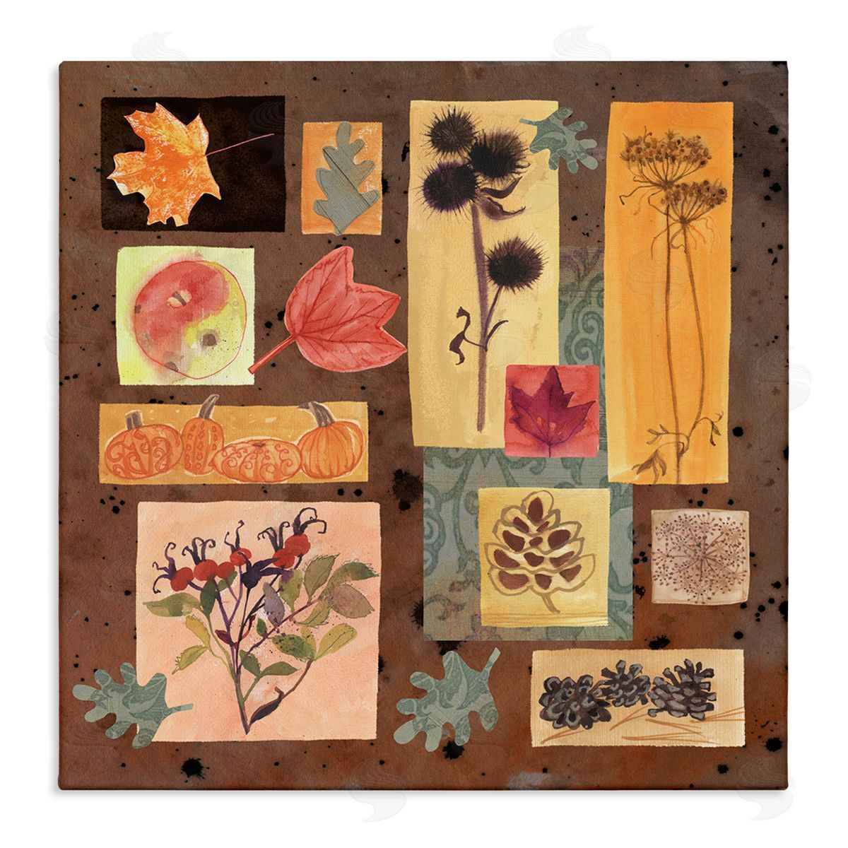 Maret Hensick | Autumn Botanicals Pattern