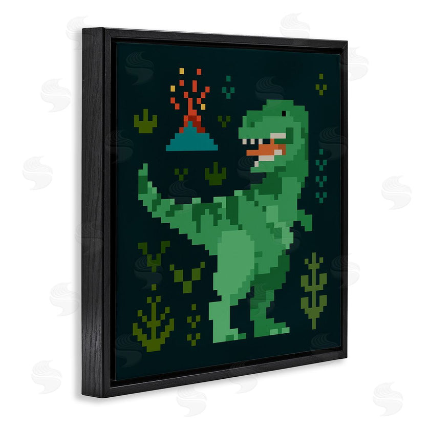 Victoria Barnes | Pixel Style Dinosaur