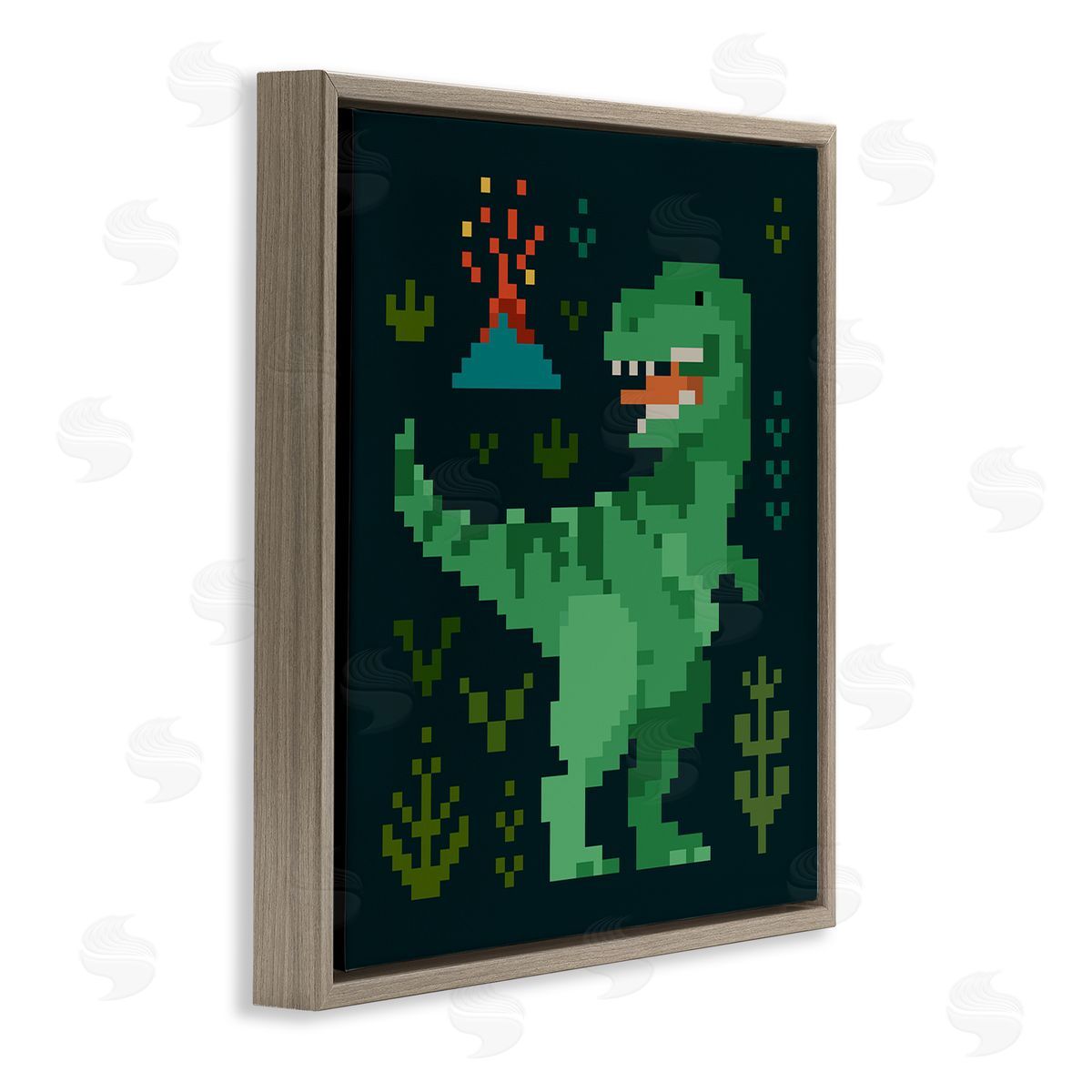 Victoria Barnes | Pixel Style Dinosaur