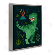 Victoria Barnes | Pixel Style Dinosaur