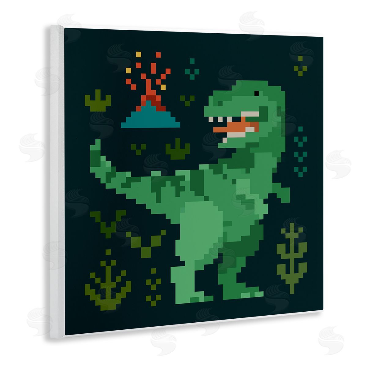 Victoria Barnes | Pixel Style Dinosaur