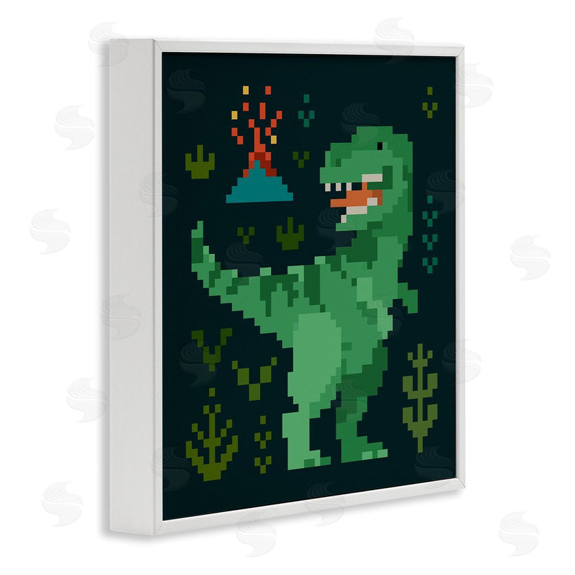 Victoria Barnes | Pixel Style Dinosaur