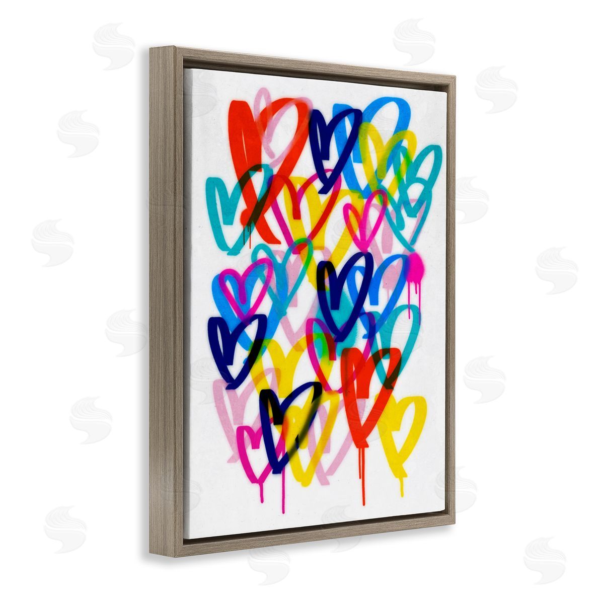 Victoria Barnes | Modern Graffiti Hearts