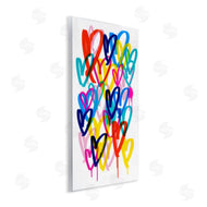 Victoria Barnes | Modern Graffiti Hearts