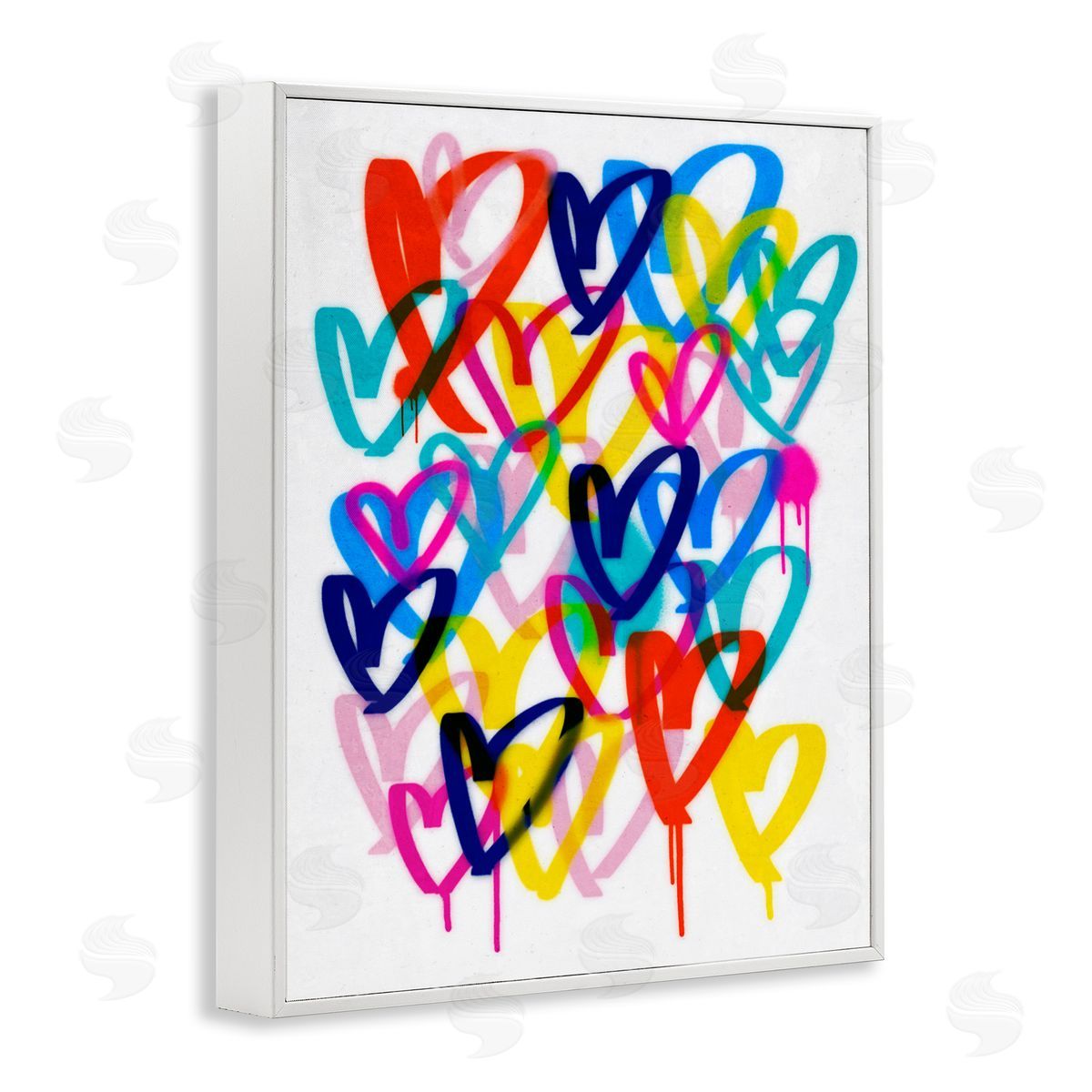Victoria Barnes | Modern Graffiti Hearts