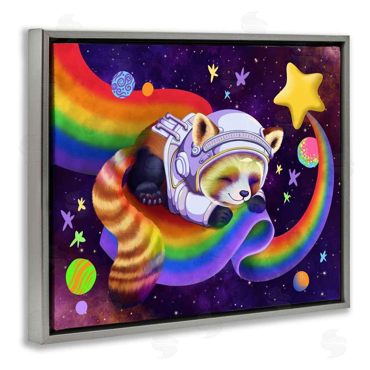 Carla Morrow | Red Panda Rainbow