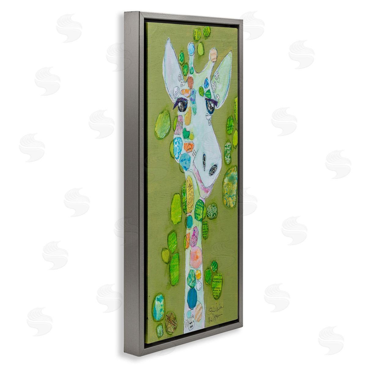 Elizabeth St. Hilaire | Green Giraffe Collage