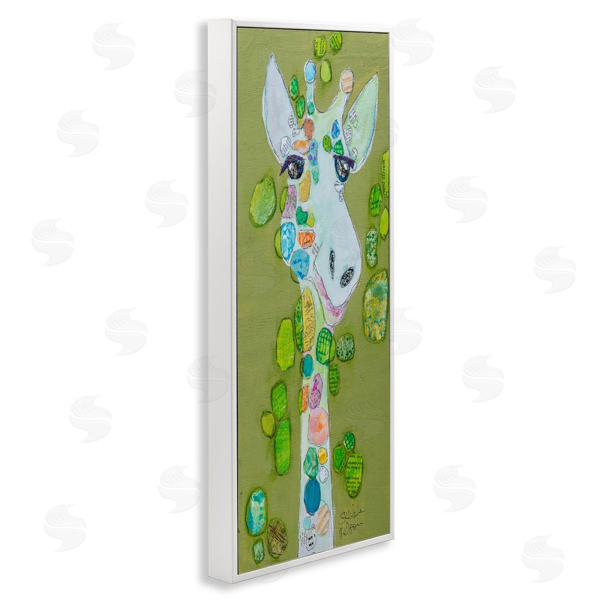 Elizabeth St. Hilaire | Green Giraffe Collage
