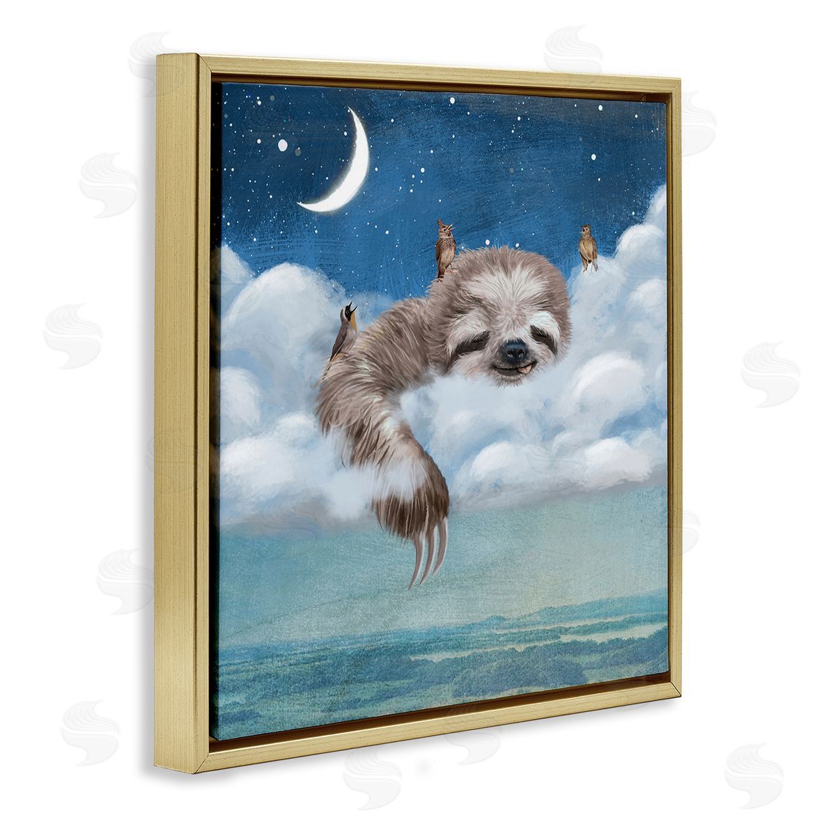 Paula Belle Flores | Sloth Asleep in Clouds
