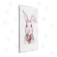 Karen Smith | Pink Bunny & Flowers