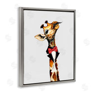 Karen Smith | Mustache Giraffe with Bowtie