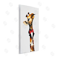 Karen Smith | Mustache Giraffe with Bowtie