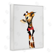 Karen Smith | Mustache Giraffe with Bowtie