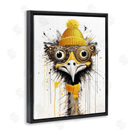 Karen Smith | Yellow Steampunk Emu