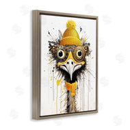 Karen Smith | Yellow Steampunk Emu