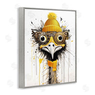 Karen Smith | Yellow Steampunk Emu