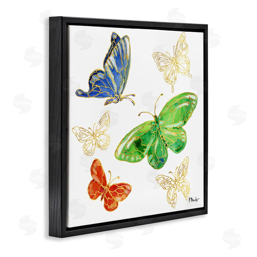 Paul Brent | Butterflies Glam Outline