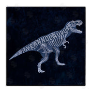 Lauren Rader | Blue T-Rex Skeleton