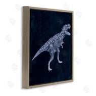 Lauren Rader | Blue T-Rex Skeleton