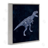 Lauren Rader | Blue T-Rex Skeleton