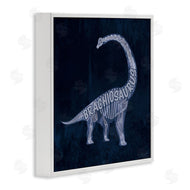 Lauren Rader | Blue Brachiosaurus Skeleton