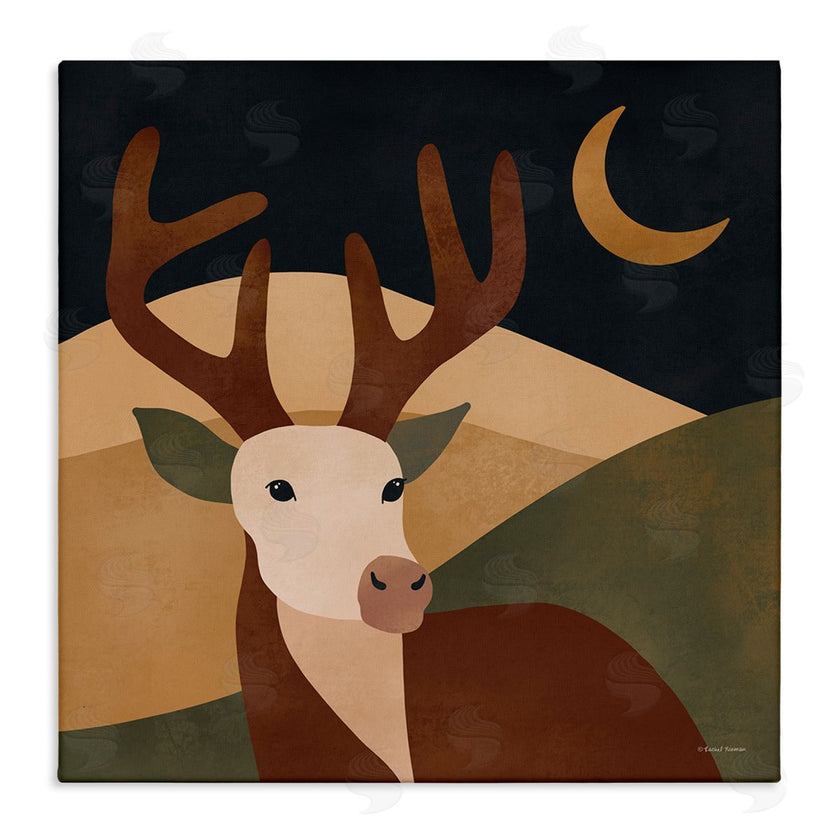 Rachel Nieman | Minimal Deer Landscape