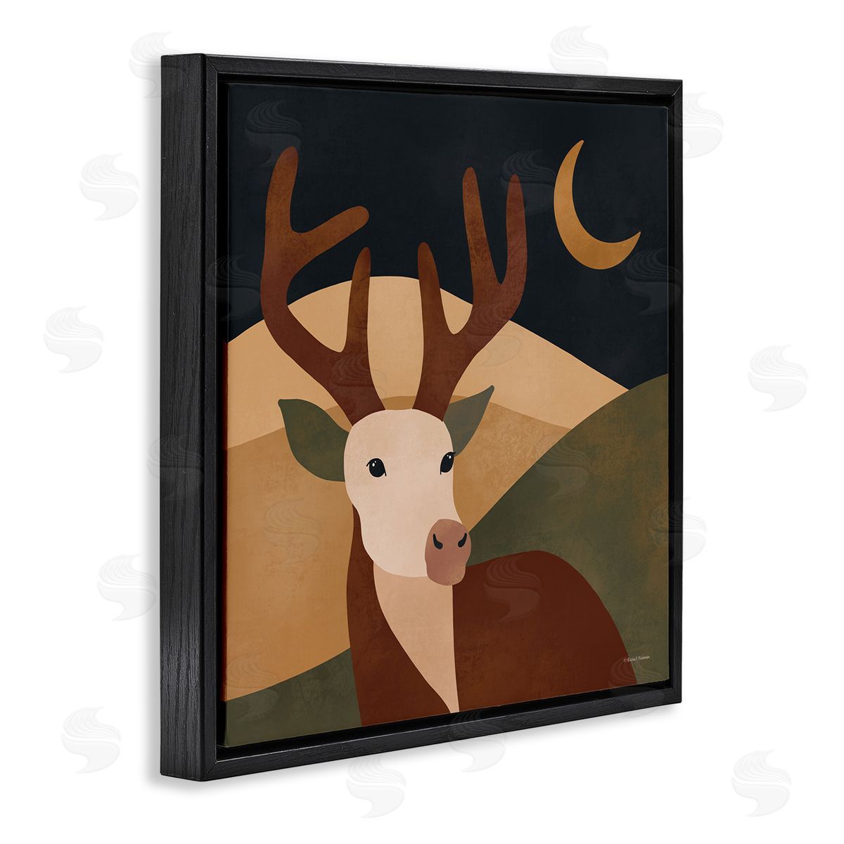 Rachel Nieman | Minimal Deer Landscape