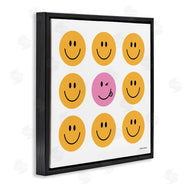 Rachel Nieman | Pink & Yellow Smiley Faces
