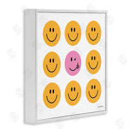 Rachel Nieman | Pink & Yellow Smiley Faces