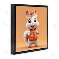 Roozbeh | Orange Chipmunk Cartoon