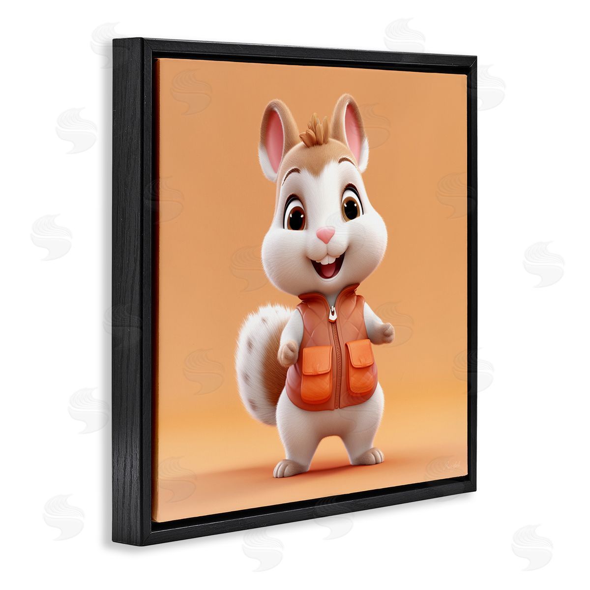 Roozbeh | Orange Chipmunk Cartoon