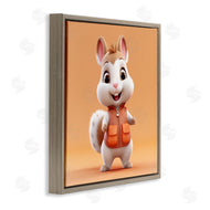 Roozbeh | Orange Chipmunk Cartoon
