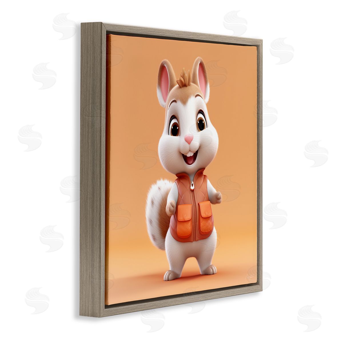 Roozbeh | Orange Chipmunk Cartoon