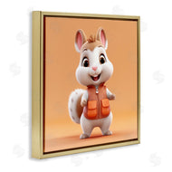 Roozbeh | Orange Chipmunk Cartoon