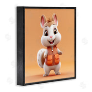 Roozbeh | Orange Chipmunk Cartoon